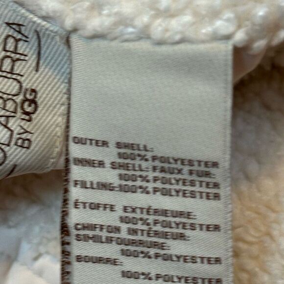 Koolaburra by Ugg Reversible Sherpa Quilted Button Up Jacket Light Birch | Size - Picture 15 of 16